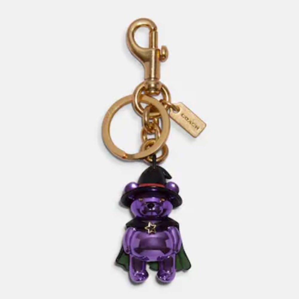 🆕 Coach Witch Bear Key Fob Limited Edition